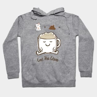 cat poo chino Hoodie